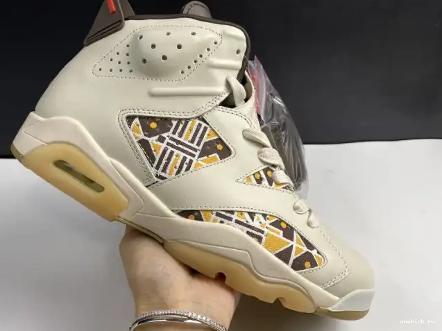 Chep Onekick Sail Jordan 6 Quai54 Retro (2020) Brown AIR CZ4152-100 0430